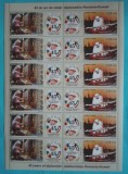 TIMBRE ROM&Acirc;NIA LP1806g/2008 ROM&Acirc;NIA -KUWAIT minicoală 6 timbre MNH, Nestampilat