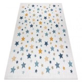Covor SISAL COOPER Stele 22260 ecru / albastru inchis, 180x270 cm