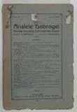 ANALELE DOBROGEI , REVISTA SOCIETATII CULTURALE DOBROGENE , CONTINE SI FOTOGRAFII CU REGINA MARIA SI PRINCIPESA ILEANA LA BALCIC , VOL. II , 1928 , V