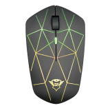 Cumpara ieftin Mouse Gaming Trust GXT 117 Strike, Wireless 2.4 Ghz, USB, 1400 DPi, 4 Butoane, Scroll, Iluminat, Senzor Optic, Ambidextru, Negru