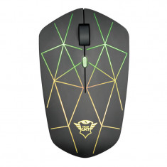 Mouse Gaming Trust GXT 117 Strike, Wireless 2.4 Ghz, USB, 1400 DPi, 4 Butoane, Scroll, Iluminat, Senzor Optic, Ambidextru, Negru