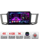 Navigatie Toyota RAV4 A-247 4+64 InCell Display 1K Android Waze USB Navigatie Internet Youtube Radio
