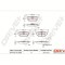 Dr!ve+ DP1010.10.1066 set placute frana,frana disc