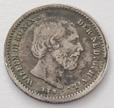 Olanda, 5 Cents 1862, Wilhelm III. 1849-1890