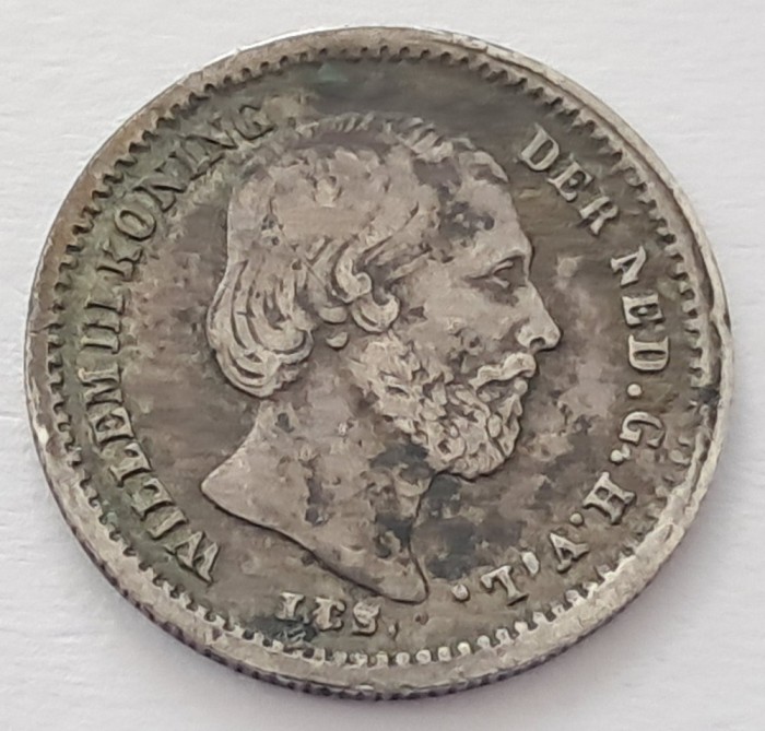 Olanda, 5 Cents 1862, Wilhelm III. 1849-1890
