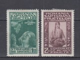 ROMANIA 1934 LP 109 SAPTAMANA FRUCTELOR SERIE SARNIERA, Nestampilat