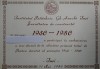 Diploma participare-mai 1980 Institutul Politehnic Facultatea Constructii Iași