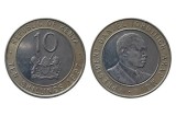 Kenya 1997 - 10 shillings UNC