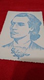 FOTO TIP CARTE POSTALA MIHAI EMINESCU