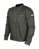 Geaca moto tip militar Leoshi, culoare verde army, marimea L Cod Produs: MX_NEW LSL00625