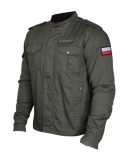 Geaca moto tip militar Leoshi, culoare verde army, marimea L Cod Produs: MX_NEW LSL00625