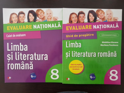 EVALUARE NATIONALA LIMBA SI LITERATURA ROMANA CLASA A VIII-A - Vincene foto