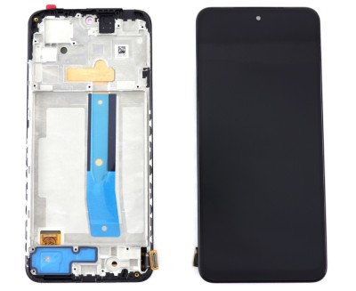 Display Xiaomi Poco M4 Pro 4G Oled cu Rama Black Negru foto