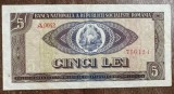 B11 125 - Bancnota foarte veche - Romania - 5 lei - 1966