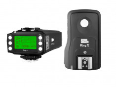 Pixel King Pro Full Set - transceiver + receptor TTL pt Nikon foto