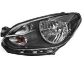 Far Vw Up! (Vw120), 04.2012-, Electric, tip bec H4, omologare ECE, fara motor, argintiu, Stanga, marca Hella