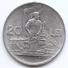 Romania 20 lei 1951 - Aluminiu, 26 mm, KM-80 (3)