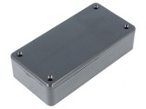 Carcasă universală ABS neagră 50x100x25mm