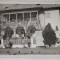 PRIMARIA COMUNEI SOVEJA SI BUSTUL LUI SIMION MEHEDINTI , FOTOGRAFIE , ANII &#039; 80