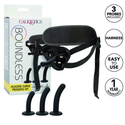 CALEXOTICS - BOUNDLESS SILICONE CURVE PEGGING KIT foto
