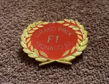 Insigna - AUTO - "GRAND PRIX" F1 (Formula 1) MONACO 1992