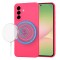 Husa silicon Samsung Galaxy A56 5G Techsuit SoftFlex MagSafe, fucsia