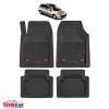 Covorase Auto TeamCar&reg; Tip Tavita Compatibile Peugeot 307 SW (2002-2008) Negru, Material Rezistent, Cauciuc