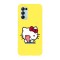 Husa compatibila cu Oppo A96, Viceversa, model Hello kitty selfie, Silicon, TPU
