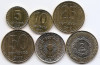 Argentina Set 6 - 5, 10, 25, 50 Centavos, 1, 2 Peso 2009/16 - B11, UNC !!!, America Centrala si de Sud