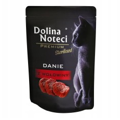 Dolina Noteci Premium Cat Sterilized Dish with Beef 85 g foto
