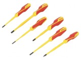 Set Şurubelniţe Izolate Slim 6 Bucăți