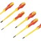 Set Şurubelniţe Izolate Slim 6 Bucăți