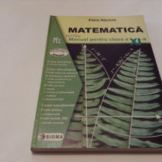 Petre Nachila - Matematica manual pentru clasa a XI a M2---RF17/1