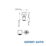 Set 2 becuri p21w 12v ba15s blister philips UNIVERSAL Universal #6, Array