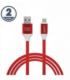 Cablu de date si incarcare iPhone lightning invelis siliconic 2m 2A, Delight