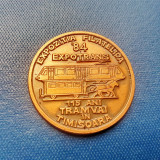 D889- Medalia 115 ani Tramvai in TIMISOARA Expotrans Filatelica Cercul Filatelic