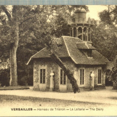 AD 499 C. P. VECHE -VERSAILLES -HAMEAU DE TRIANON -LA LAITERIE -THE DAIRY-FRANTA