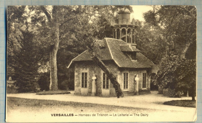 AD 499 C. P. VECHE -VERSAILLES -HAMEAU DE TRIANON -LA LAITERIE -THE DAIRY-FRANTA