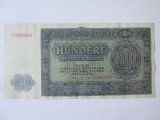 Rara! Germania Democrata(RDG/DDR) 100 Mark 1948 seria:0905991,stare buna/foarte buna