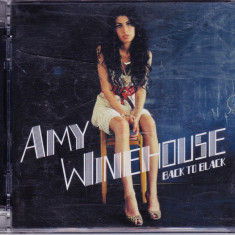 CD Jazz: Amy Winehouse – Back To Black ( 2006, original, Super Jewel Box )