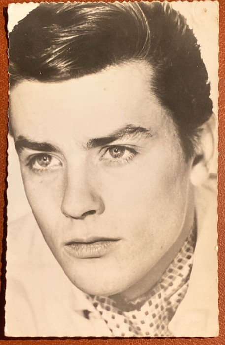 ALAIN DELON, C.P. PHOTO SAM LEVIN/ NECIRCULATA, STARE F.BUNA