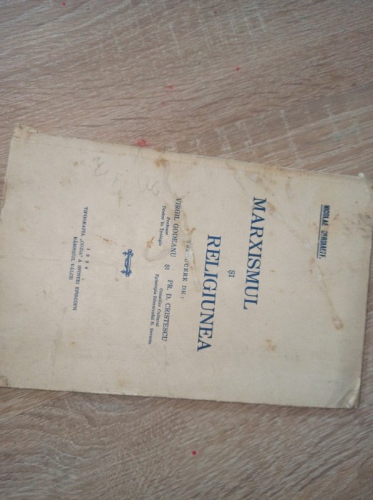 MARXISMUL SI RELIGIUNEA de NICOLAE BERDIAEFF , 1934