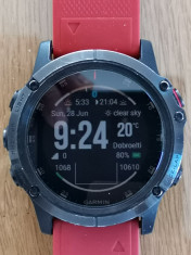 Ceas Garmin Fenix 5X Plus Sapphire foto