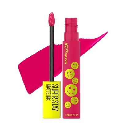 Ruj de buze lichid mat, Maybelline, Superstay Matte Ink, 460 Optimist, 5 ml foto