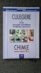 CHIMIE PENTRU CLASA A X-A. Culegere de teste - Vladescu, Doicin