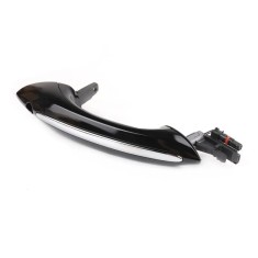Maner exterior Keyless stanga fata MOTOR10 pentru BMW seria 5/6/7 F01 F02 F03 F04 F06 F07 F10 F11 2008-2016, Negru