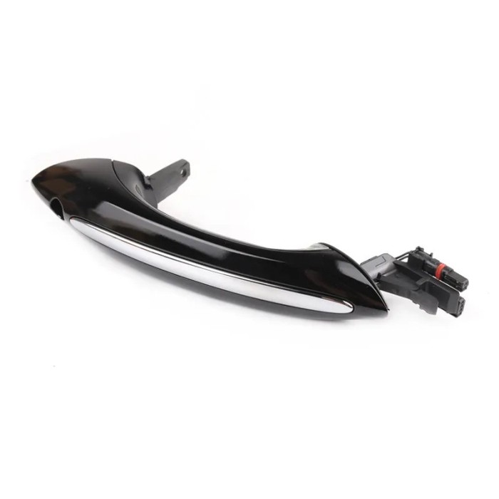 Maner exterior Keyless stanga fata MOTOR10 pentru BMW seria 5/6/7 F01 F02 F03 F04 F06 F07 F10 F11 2008-2016, Negru