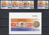 Panama 1989 - Medaliați ai Jocurilor Olimpice de la Seul, Serie + PA + Coliță, MNH