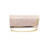 Geanta dama tip plic de seara, ocazii si petreceri, Bej relief, 26 x 12 cm, Magrot 25025