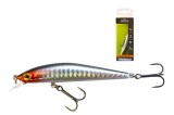 Vobler Wizard Shallow Shad Junior Slow Sinking Red Green, 7cm, 7g